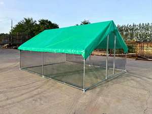 Jaulas de Metal Sólido Personalizadas para Perros y Gallinas, Corrales Exteriores con Embalaje en Caja, Duraderas, Transpirables, Varios Tamaños y Estilos - Product Image 2