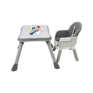 Modern Fashion Style Multi-functional 5-in-1 Baby High Chair Kids Chair Adjustable Height Toddler Feeding Chair <strong>lego</strong> Game <strong>Table</strong> - Product Image 5