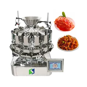 Otomatik çanta kılıfı ambalaj ambalaj konserve gıda pişmiş et turşu fasulye dolum makinesi