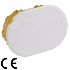 Scatola in cartongesso 130x200x46 con coperchio a pressione - ideale per installazioni in drywall e stoccaggio di cavi - Product Image 1