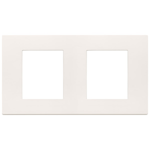 แผ่นติดผนังสีขาว 4M 2 ช่อง ขนาดยาว 9.5 นิ้ว สูง 0.9 นิ้ว สำหรับสวิตช์ - Product Image 1