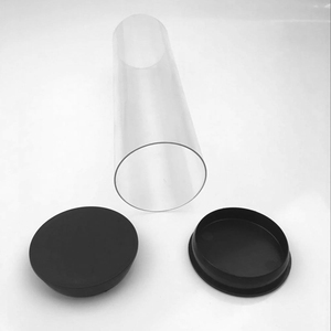 Fabrika özel küçük çaplı 41mm şeker plastik şeffaf ambalaj adet tüp - Product Image 3