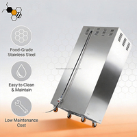 Séchoir rotatif pour pollen d'abeille avec 10 couches de plateaux en acier inoxydable 304 de qualité alimentaire, vitesse de rotation de 6R/min, machine de séchage pour apiculture