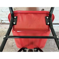 Carretilla de Acero Resistente para Construcción, Agricultura y Jardinería