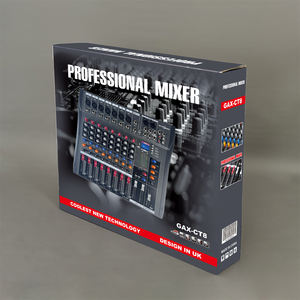 Console <span class=keywords><strong>de</strong></span> <span class=keywords><strong>mixage</strong></span> audio professionnelle stéréo <span class=keywords><strong>DJ</strong></span> 8 canaux CT8 USB avec lecteur MP3, <span class=keywords><strong>meilleur</strong></span> mixeur audio - Product Image 6