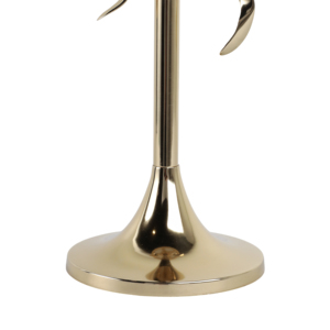 Table d'appoint ronde avec plateau en marbre et base en métal, table d'appoint chic pour la décoration de la maison, de la chambre et du salon - Product Image 5