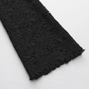 Erkoumi Đầy Đủ Thêu Hollow Đính Đầy Đủ Nước Hòa Tan Ren Vải Thụy Sĩ Dây Ren Vải Phi Guipure Ren Cho Ăn Mặc - Product Image 2