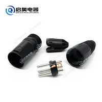 Équipement audio-vidéo professionnel, modèle Qiao YPC-1080, connecteur XLR mâle et femelle à 3 broches, connecteur en cuivre plaqué argent