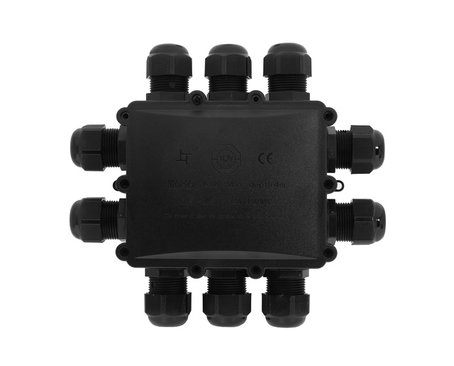 IP68 Plastic Enclosure Underground Waterproof Types Electrical Junction Boxes