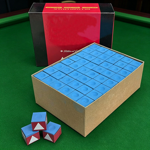 Cubos de <span class=keywords><strong>Tiza</strong></span> de <span class=keywords><strong>Billar</strong></span> Azules Profesionales y Duraderos S.Q.F, <span class=keywords><strong>Tiza</strong></span> de Alta Calidad No Tóxica para Puntas de Cuero, Tamaño Estándar para <span class=keywords><strong>Billar</strong></span> y Snooker - Product Image 5