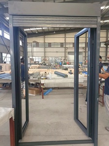 AS2047 CE TOMA Ventanas monobloque de aluminio <span class=keywords><strong>Ventana</strong></span> abatible de aluminio o puerta corredera de aluminio con persiana enrollable motorizada - Product Image 4