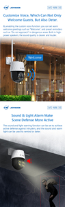 Caméra WiFi panoramique N96-X3 3MP Starlight avec <span class=keywords><strong>suivi</strong></span> <span class=keywords><strong>de</strong></span> détection humaine et caméra IP <span class=keywords><strong>de</strong></span> surveillance audio bidirectionnelle - Product Image 5