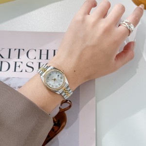 Đồng hồ đeo tay thời trang Scottie 9739 mặt số màu tùy chỉnh, chống nước, dây đeo thép không gỉ, máy quartz - Product Image 5