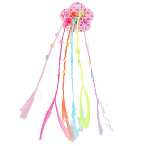 Enfants perruque coiffure clip coloré tresse Fried Dough Twists tresse scène performance cheveux robe sale tresse accessoires de fête - Product Image 5
