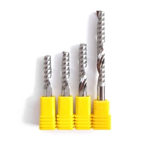 Tungsten Carbide Một Flute End Mill Dụng Cụ Cắt <span class=keywords><strong>CNC</strong></span> Tùy Chỉnh <span class=keywords><strong>Router</strong></span> Bits Cutter Cho Gỗ - Product Image 6