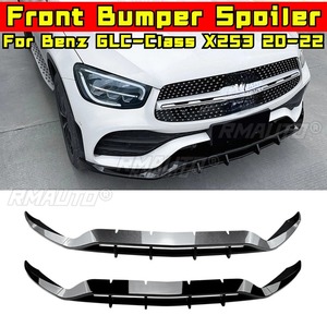 สำหรับ Mercedes Benz GLC-Class X253 GLC200 260 300 2020-2022 AMG ชุดแต่งกันชนหน้า ลิปสปลิตเตอร์ ดิฟฟิวเซอร์ ชุดแต่งตัวถังรถยนต์  แผ่นกันชน - Product Image 1