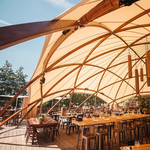 Casa Móvil Portátil Star Valley, Gran Pabellón de Glamping para Eventos, Bodas y Fiestas, con Estructura de Madera y Techo de Lona - Product Image 6