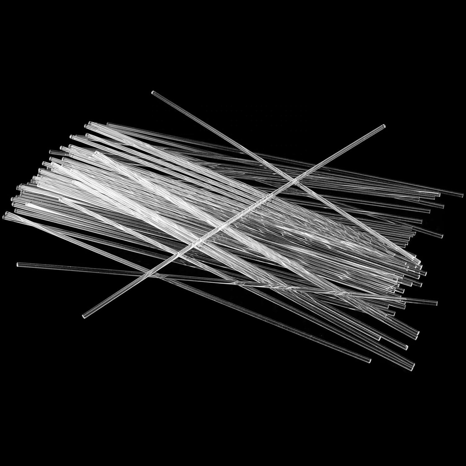 Acrylic Lucite Rod Dowel - 1/4" (6.35mm) X 24"(610mm) - Lot Of Two Rod