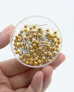 Đẩy chân kim loại màu bản đồ đinh đầu tròn với điểm không gỉ đầu đánh dấu chân cho bảng thông báo bản đồ hình ảnh hình ảnh - Product Image 3