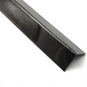 L Shape Stainless Steel <b>Tile</b> Trim Self-adhesive Metal Corner Edge Guard Profile <b>Tile</b> Edging Strip Interior Wall Protector - Product Image 3