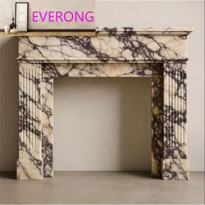 Calacatta Viola marmeren schouw |   Luxe Italiaans marmer |   Directe levering door de fabrikant - Product Image 1