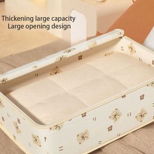 Bolsa Organizadora Plegable de Tela Oxford Ecológica Multifuncional para Guardar Ropa y Edredones, Ideal para Viajes y Sala de Estar - Product Image 5