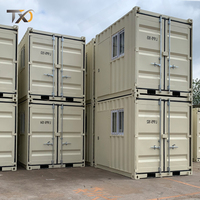 Kit de maison préfabriquée moderne en acier facile à assembler, villa à 3 chambres, maison conteneur détachable économique avec salle de bain et cuisine