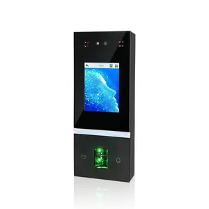 English/Spanish/Russian supported web cloud software color LCD ZK-TECO access control fingerprint scanner and face recognition