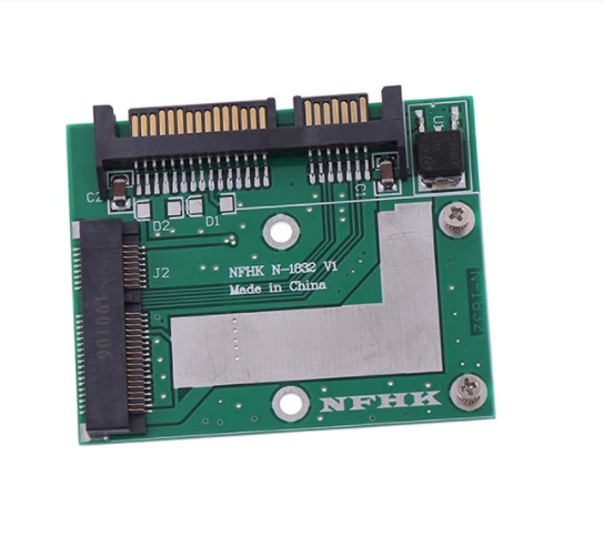 MSATA SSD To 2.5'' SATA 6.0gps Adapter Converter Card Module Board Mini Pcie SSD