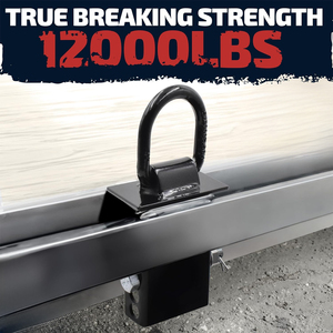 AMBITION Lot de 6 anneaux <span class=keywords><strong>en</strong></span> <span class=keywords><strong>D</strong></span> pour attache de remorque, robustes, 18200 lbs, ancrage <span class=keywords><strong>en</strong></span> <span class=keywords><strong>D</strong></span> de 1/2 pouce, accessoires pour remorque de <span class=keywords><strong>voiture</strong></span> - Product Image 5