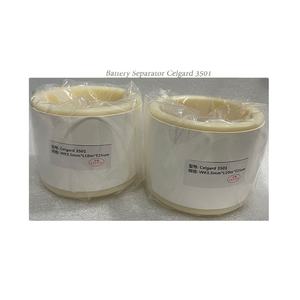 Pemisah baterai berkinerja tinggi Celgard 3501 untuk penelitian baterai Li-ion-membran PP 25 μ<span class=keywords><strong>m</strong></span> - Product Image 5