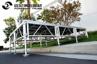 Système de scène en aluminium conforme à la norme EU EN1090, avec bordure anti-dérapante, pour danseurs, compétitions de haute intensité, spectacles en direct