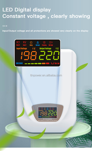 단상 110V 220V SVC 3KVA 5KVA 8KVA 10KVA 15KVA 20KVA 릴레이 제어 벽걸이 형 AC 자동 전압 조정기 안정기 - Product Image 2