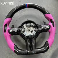 Avec écran Led Volant Alcantara M Sport Volante pour Bmw M3 M4 F10 F30 X5 E70 F15 F20 F32 F15 X1 E84 X6 E71 F02 Z4 E89