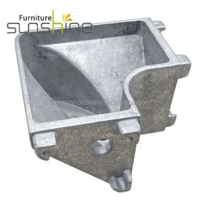 Conector de Aluminio Sunshine <span class=keywords><strong>CO4</strong></span> de 3 Vías y 25 mm, Resistente, para Muebles Industriales, con Conector de Leva para Marcos de Escritorio Multiusos - Product Image 1