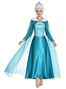 Halloween, Costume da <span class=keywords><strong>Elsa</strong></span> <span class=keywords><strong>di</strong></span> <span class=keywords><strong>Frozen</strong></span>, Abiti per Feste in Maschera, <span class=keywords><strong>Vestito</strong></span> da Principessa <span class=keywords><strong>Elsa</strong></span>, Servizio <span class=keywords><strong>di</strong></span> Outsourcing - Product Image 2