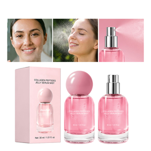 Vente en gros, fabrication sur mesure, sérum en gelée de peptides de collagène, brume hydratante imperméable, marque privée, hydratation intense avec spray de peptides de collagène - Product Image 2