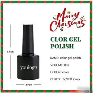 Nuevo Set de Esmaltes de Uñas de Gel UV OEM de 6 Colores para Navidad - Product Image 5