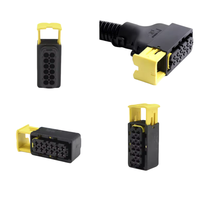Faisceau de câbles personnalisé automatique 28P 30P avec connecteurs USB flexibles en PVC + cuivre étamé 12V pour voitures