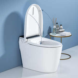 Salle de bain moderne, bidet électrique pratique, chauffé, toilettes japonaises pour femmes, cuvette de toilettes intelligente, chasse d'eau automatique intelligente, toilettes intelligentes - Product Image 4