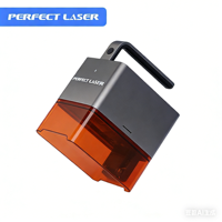 Perfect Laser-5w, Máquina de Marcado Láser Portátil, Fácil de Operar, Estable, Mini, para Papel, Tela, Cuero, Lana, Metal, Acero, Marcado de Logotipos