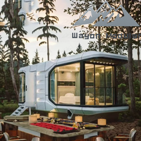 Capsule spatiale préfabriquée Wayon, lit de capsule spatiale, hôtel, cabine préfabriquée, capsule spatiale mobile intelligente