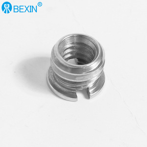 อะแดปเตอร์ยึดกล้อง BEXIN 1/4 ถึง 3/8 สแตนเลสสตีล พร้อมน็อตสกรูปลดเร็ว สำหรับติดตั้งขาตั้งกล้อง - Product Image 1