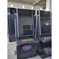 Machine de jeu incurvée Miracle 43 pouces Écran de jeu en forme de C avec armoire de machine de jeu à lumière LED à vendre
