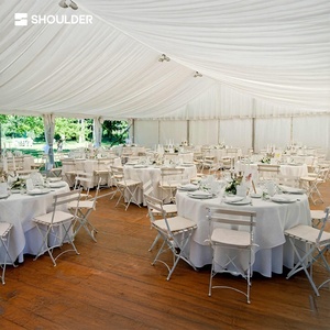 Tente de mariage romantique, imperméable, en PVC et aluminium, <span class=keywords><strong>pour</strong></span> événements, cérémonies, chapiteau, décoration, tente de fête de luxe <span class=keywords><strong>pour</strong></span> restaurant - Product Image 2