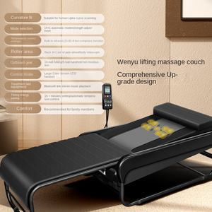 Meja Pijat Gulung Giok Terapi Termal Korea Pemanas Listrik Inframerah Batu <span class=keywords><strong>Chiropractic</strong></span> Medis Pijat Tempat Tidur - Product Image 2