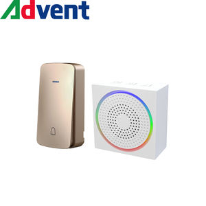 ระบบกริ่งประตูไร้สายอัจฉริยะ พร้อมไฟ LED สีสันสดใส กระพริบได้ ใช้งานง่าย พร้อมไฟกลางคืน LED ฟังก์ชั่น 2 in 1 สำหรับบ้าน - Product Image 2