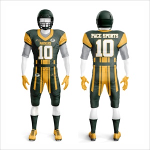 Último diseño 2025 nuevo camuflaje juvenil sublimado adultos y jóvenes púrpura uniformes de fútbol americano conjunto para Unisex - Product Image 6