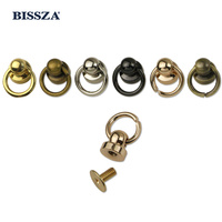 Rivet à tête ronde en métal 8mm/10mm, à visser, pour sacs, téléphones et artisanat