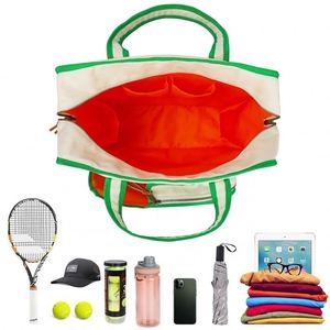 Free Sample BSCI Custom logo outdoor sport sling bag <b>pickleball</b> waterproof <b>pickleball</b> duffle bag tennis <b>racket</b> bag - Product Image 2